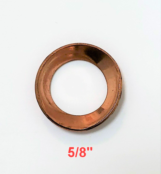 Copper FLARE Fitting GASKETS 45° FLARE: 3/16"; 1/4"; 3/8";  1/2"; & 5/8" *USA
