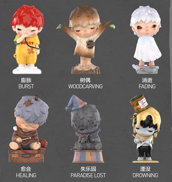 Hirono Reshape Series Blind Box Confirmed Figure Art Toys