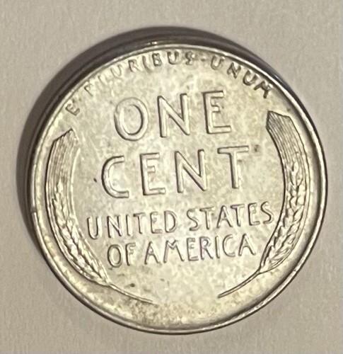 米国にて購入【Penny 】 1943 P Steel Penny WWII Wartime Cent in Brilliant