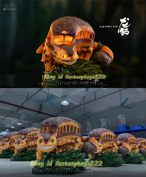 STUDIOUS - ネコ LEINWANDE ボレロ SHENYIN Studio MY NEIGHBOUR TOTORO CAT BUS Resin Statue
