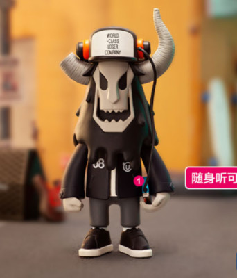 POP MART X HANDS IN FACTORY Street Times Series Day Ghost Mini Design Doll Toys