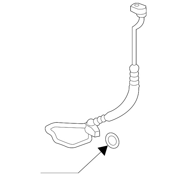 Genuine Ford Liquid Line K2GZ-19835-A