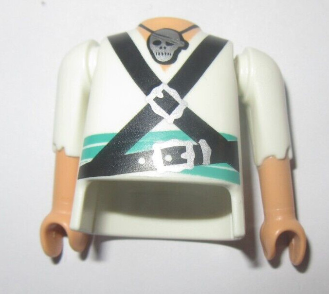 Playmobil  Torse Pirate    Corsaire Ha3 Neuf