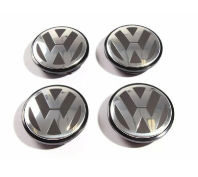 Coprimozzo Originale Volkswagen 56mm - Per Passat B5, Sharan, T4 Con Cerchi In Alluminio - Foto 4