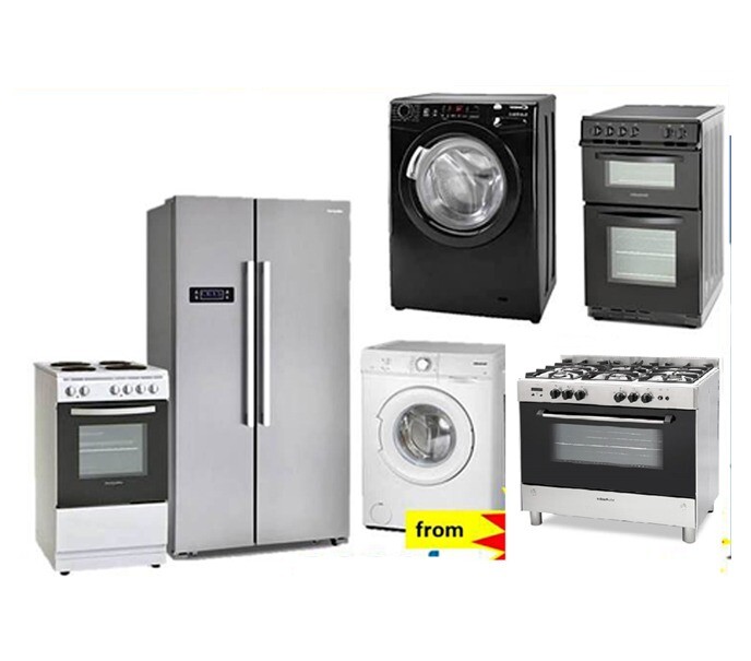 PAY WEEKLY BRAND NEW COOKER, FRIDGE, FREEZER, WASHING MACHINE FROM £7.