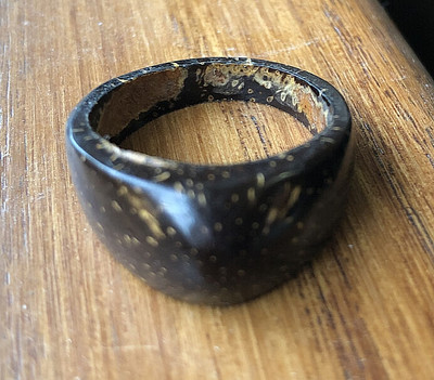 Coconut Shell Rings Handmade