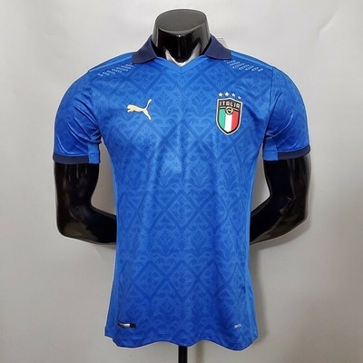 ITALIA HOME PUMA EURO2020 T-SHIRT ( NOME/NUMERO + PATCH GRATIS )