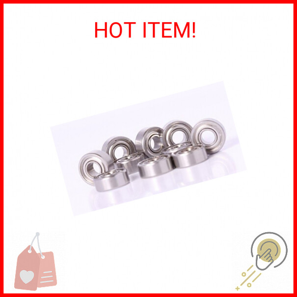 Acer 4x10x4mm Ball Bearing Stainless 10pcs MR104 Bearing 4x10mm Fishing Reel Bea