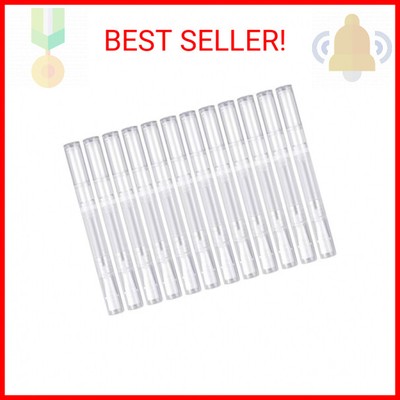 12 Pack 3ml Twist Pens Empty Nail Oil Brush, Cuticle Lip Gloss Container Applica