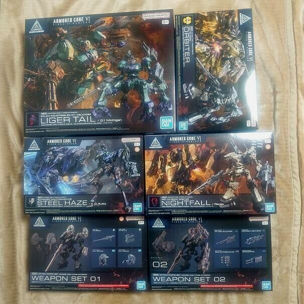 30MM ARMORED CORE VI FIRES OF RUBICON Nightfall Steel Haze