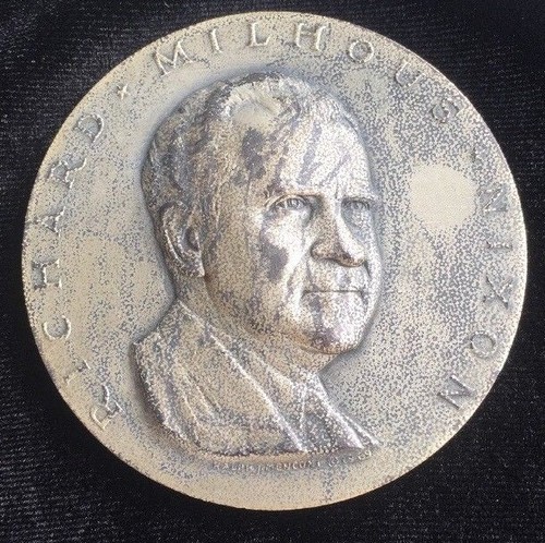 1969 Richard Nixon .999 Fine Silver Inauguration Medal with