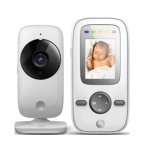 Motorola MBP481 Digital Video Baby Monitor - Wei