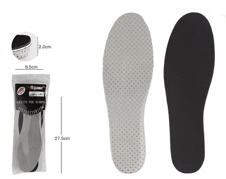 Coppia Di Solette Piede Benessere Scarpe Calzature Comfort Da 36 a 45 64142 dfh