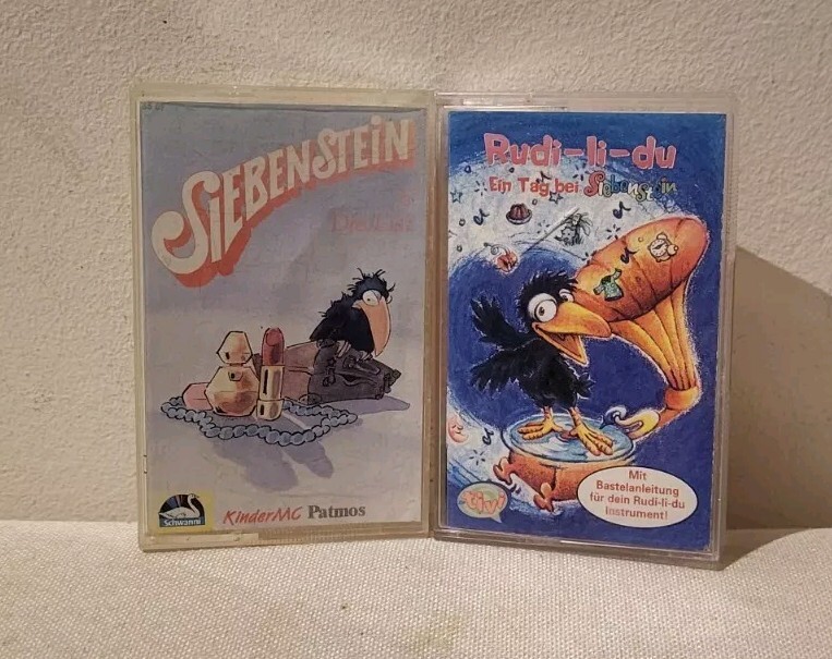 Siebenstein HÃ¶Rspiel Folge 6: Die List, 1993 + Rudi-Li-Du Lieder, Kassette (Mc)