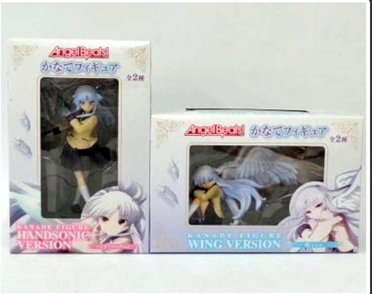AngelBeats! かなでフィギュア WING NEW Angel Beats! Kanade Figure Wing and Handsonic ver 2 set