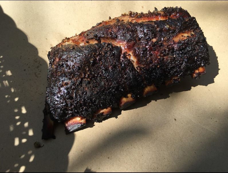 Charcoal Smoker Bullet Grill Backyard Outdoor Smoking Meat Beef Ribs Pork Smoke