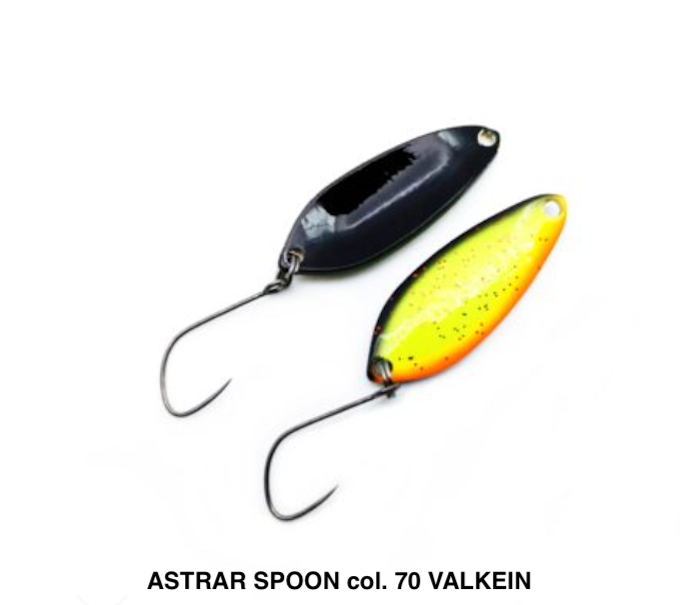 VALKEIN SPOON ASTRAR 3,2 GR JAPAN COLOR N 70 JAPAN TROUT AREA SPIN