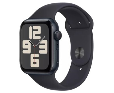 Apple Watch SE 2nd Gen GPS 44mm Smartwatch with Midnight Aluminum Case A2723
