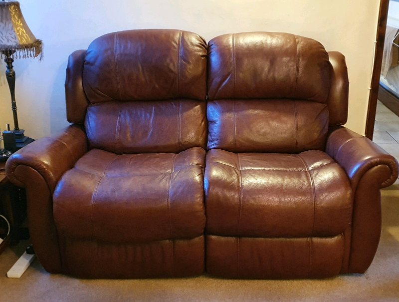 Leather Electric Recliner Sofa (2 Seater), Recliner Chair & Armchair