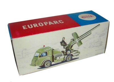 CIJ 3.99 boîte repro renault 2,5 t canon autoporté