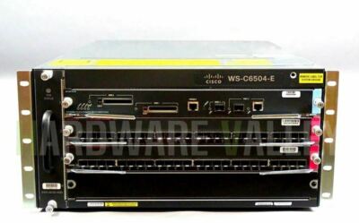 WS-C6504-E + FAN-MOD-4HS + 2x PWR-2700-AC/4 +2x WS-X6724-SFP + WS-SUP720-3B