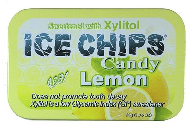 Ice Chips Candy Конфеты ручной работы Tin Lemon 1.76 oz Candy