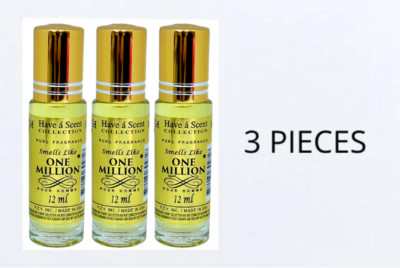 One Million Men Roll On Body Oil by YZY Perfume 12 Ml 3x Limited Time