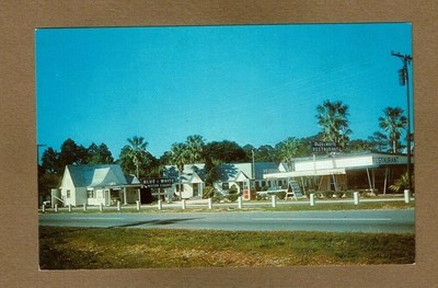 St. Augustine,FL Florida Blue and White Motel & Restaurant C.B.Evans Manager