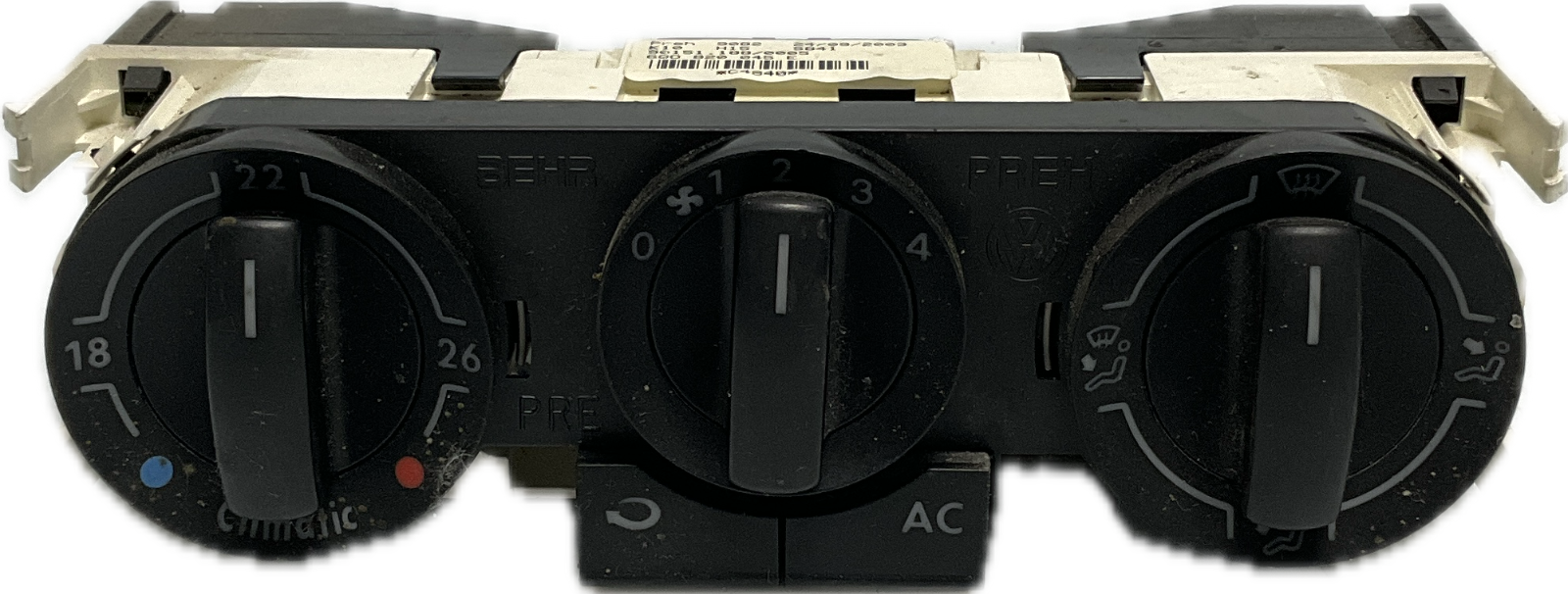 Centralina comando clima per VOLKSWAGEN POLO 2003 codice ricambio 6Q0820045E