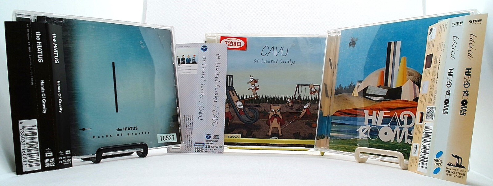 the HIATUS, 04 Limited Sazabys, tacica, 3CD set [CD/OBI