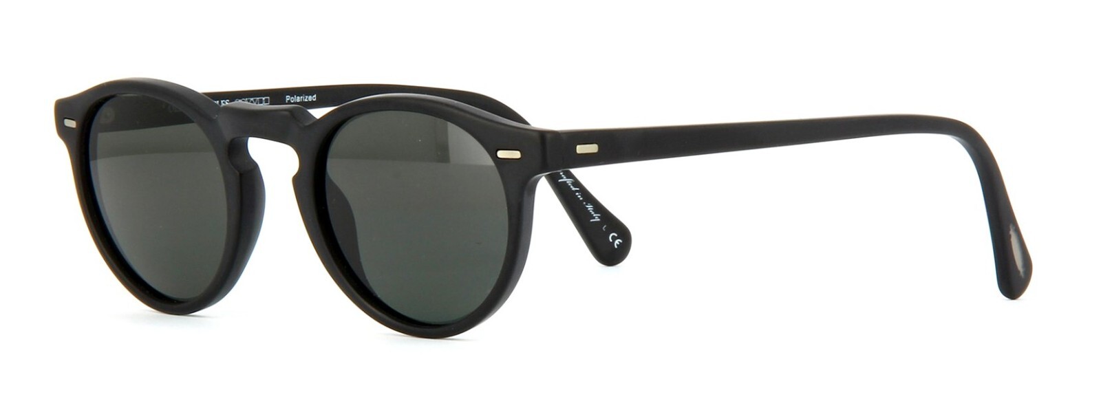 Pre-owned Oliver Peoples Gregory Peck Ov 5217/s Matte Black/midnight Express Sunglasses In Midnight Express Vfx Polarized