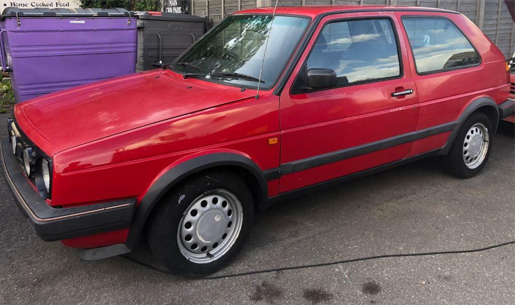 VW Mk2 Golf Driver 1.8 1992 3 door hatchback in Old Basing, Hampshire