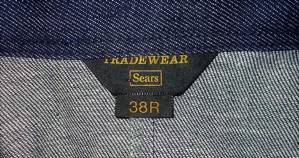 PRE 1979 NOS VINTAGE SEARS TRADEWEAR COVERALLS SIZE 38 R