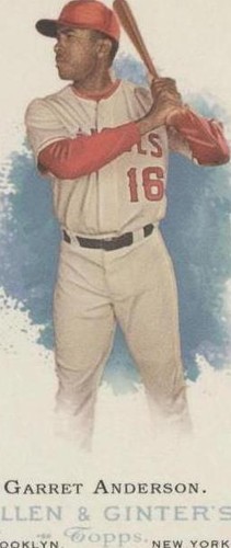 2006 Topps Allen & Ginter's - Garret Anderson #199