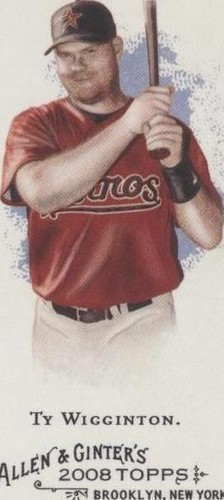2008 Topps Allen & Ginter's - Ty Wigginton #341