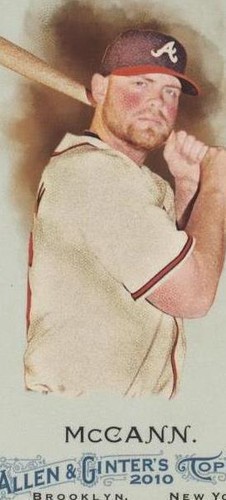 2010 Topps Allen & Ginter's - Brian McCann #226