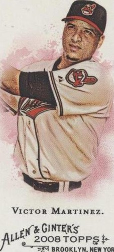 2008 Topps Allen & Ginter's - Victor Martinez #65