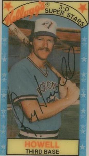 1979 Kellogg's 3-D Super Stars - Roy Howell #54