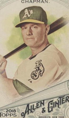 2018 Topps Allen & Ginter - Matt Chapman #310