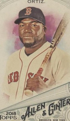 2018 Topps Allen & Ginter - David Ortiz #106