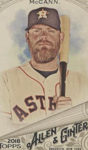 2018 Topps Allen & Ginter - Brian McCann #125