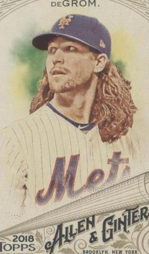 2018 Topps Allen & Ginter - Jacob deGrom #105