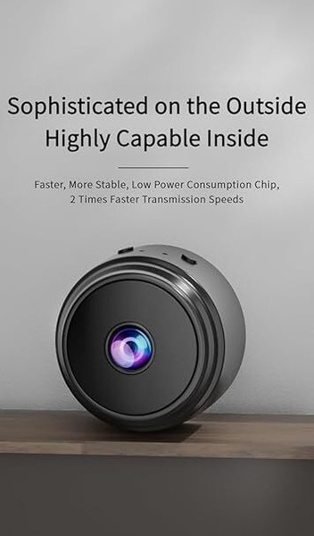 Mini Spy Hidden Camera,1080P WiFi with Motion Detection App Control Camera - Image 12