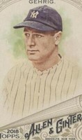 2018 Topps Allen & Ginter - Lou Gehrig #225