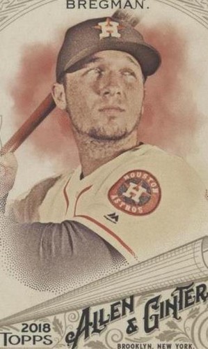 2018 Topps Allen & Ginter - Alex Bregman #140
