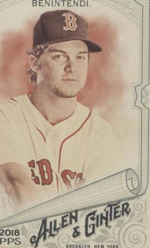 2018 Topps Allen & Ginter - Andrew Benintendi #168