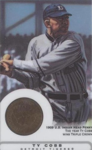 2003 Topps Gallery - Ty Cobb #CC-TC
