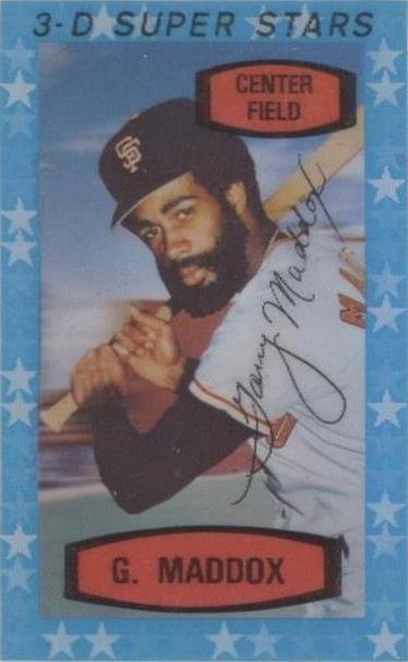 Kellogg's 3-D Super Stars 1975 - Garry Maddox #37