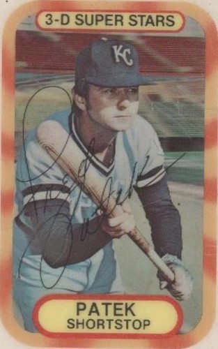 1977 Kellogg's 3-D Super Stars - Freddie Patek #36