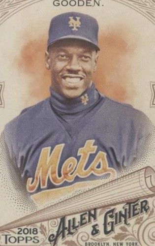 2018 Topps Allen & Ginter - Dwight Gooden #346